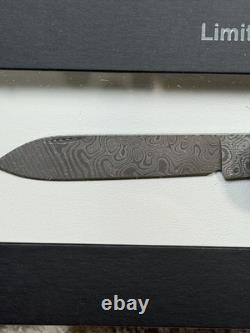 Victorinox Limited Edition Classic 2013 Swiss Army Knife Damascus Carl Elsener