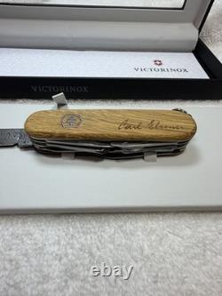 Victorinox Limited Edition Classic 2013 Swiss Army Knife Damascus Carl Elsener
