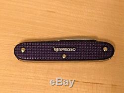 Victorinox Limited Edition Nespresso Swiss Army Knife Purple New No Box