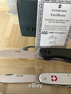 Victorinox Limited Edition Soldier Set Swiss Army Knife Alox knive very Rare num