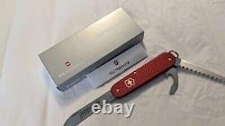 Victorinox Lumberjack SAKC 2023 Limited Edition Red Alox Swiss Army Knife Etched