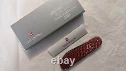 Victorinox Lumberjack SAKC 2023 Limited Edition Red Alox Swiss Army Knife Etched