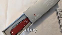 Victorinox Lumberjack SAKC 2023 Limited Edition Red Alox Swiss Army Knife Etched