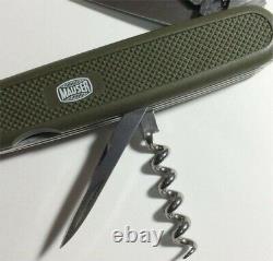 Victorinox MAUSER multi-tool stainless steel Rare Swiss Army Knives