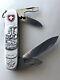 Victorinox MUSHROOMS Carved Stainless Steel Swiss Army Knife Spartan NEW RARE