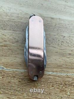 Victorinox Minichamp Custom Copper Scales Swiss Army Knife. Not Alox