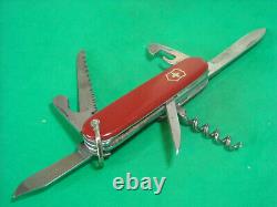 Victorinox Mod. 237kU with Bail Swiss Army Knife 84mm Vintage Camper Rare 1960s