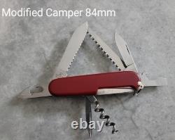 Victorinox Modified Camper 84mm Custom SAK Swiss Army Knife