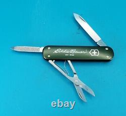 Victorinox Money Clip Swiss Army Knife! Green Alox Scales! Limited Edition