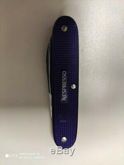 Victorinox Nespresso Alox Pioneer 2016 Arpège Purple Edition Swiss Army Knife