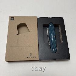 Victorinox Nespresso Limited Edition 2018 Blue Teal Swiss Army Knife