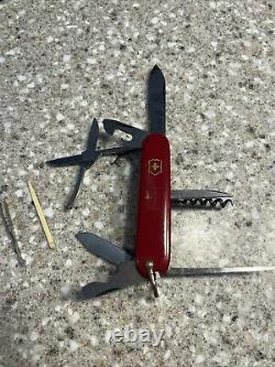 Victorinox Officer Switzerland Stainless Swiss Army Knife 10 Multi Tool P-Knife