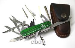 Victorinox Officier Suise Swiss Army Knife withKey Ring Rostfrei Officier Green