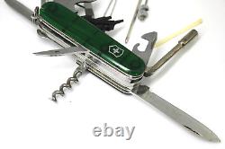 Victorinox Officier Suise Swiss Army Knife withKey Ring Rostfrei Officier Green