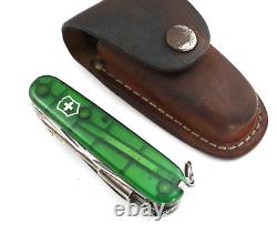 Victorinox Officier Suise Swiss Army Knife withKey Ring Rostfrei Officier Green
