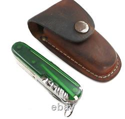 Victorinox Officier Suise Swiss Army Knife withKey Ring Rostfrei Officier Green