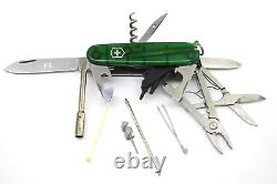 Victorinox Officier Suise Swiss Army Knife withKey Ring Rostfrei Officier Green