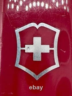 Victorinox Officier Suisse Swiss Army Knife With Case & Fisher Space Pen