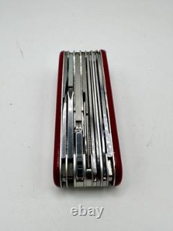 Victorinox Officier Suisse Swiss Army Knife With Case & Fisher Space Pen