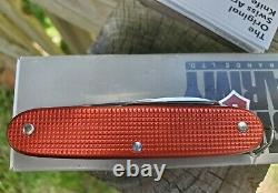 Victorinox Old Cross 93mm Red Alox Pioneer Swiss Army Knife With Box