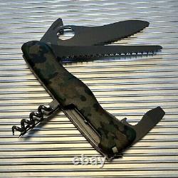 Victorinox One-Hand Forester Swiss Army Knife with ARMEE Camo Scales