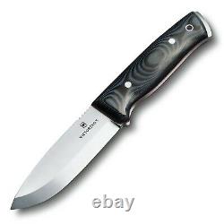 Victorinox Outdoor Master Mic L Fixed Blade Knife Black Micarta Handle 4.2261