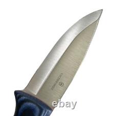 Victorinox Outdoor Master Mic L Fixed Blade Knife Black Micarta Handle 4.2261