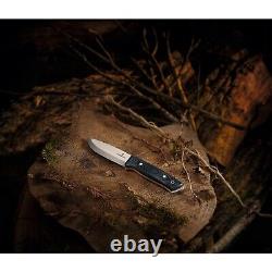 Victorinox Outdoor Master Mic L Fixed Blade Knife Black Micarta Handle 4.2261
