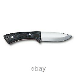 Victorinox Outdoor Master Mic S Fixed Blade Knife Black Micarta Handle 4.2262