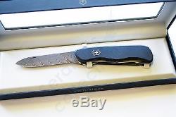 Victorinox Outrider Damast 0.8501. J17 Limited Edition Swiss Army Folding Knife