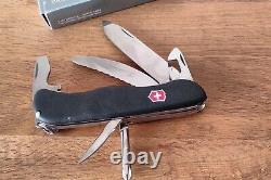 Victorinox Parachutist black, Swiss Army Knife Belt Cutter Rare Discontinued NOS