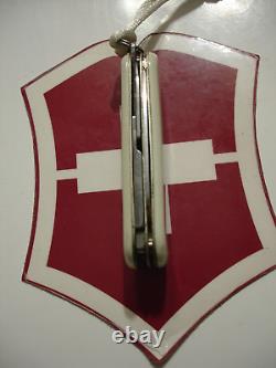 Victorinox Pharmaceutical Rambler Swiss Army Knife White Rare Excellent