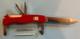 Victorinox Picnicker withvictorinox case, red yellow Multi Tool! Slide Lock! 111mm