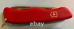 Victorinox Picnicker withvictorinox case, red yellow Multi Tool! Slide Lock! 111mm