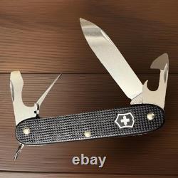 Victorinox Pioneer Alox Black 93mm Refined Swiss Army Knife HD Aluminum Handle X
