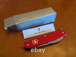 Victorinox Pioneer Alox Red Swiss Army Knife 93mm (54967) NIB RETIRED
