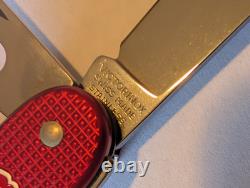 Victorinox Pioneer Alox Red Swiss Army Knife 93mm (54967) NIB RETIRED