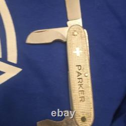 Victorinox Pioneer Alox Swiss Army Pocketknife Silver Aluminum Handle 1962
