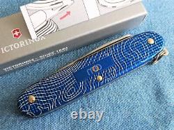 Victorinox Pioneer GERMAN MOB BLUE TOPOGRAPHIC Limited Edition Swiss Army Knife