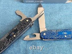 Victorinox Pioneer GERMAN MOB BLUE TOPOGRAPHIC Limited Edition Swiss Army Knife