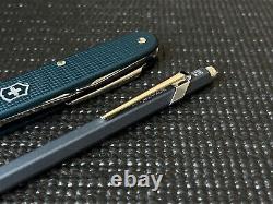 Victorinox Pioneer Knife Caran d'Ache Pen Nespresso Set Dharkan Blue Limited