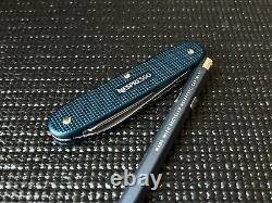 Victorinox Pioneer Knife Caran d'Ache Pen Nespresso Set Dharkan Blue Limited