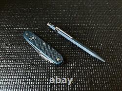 Victorinox Pioneer Knife Caran d'Ache Pen Nespresso Set Dharkan Blue Limited