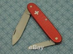 Victorinox Pioneer Settler Old Cross Red Alox Swiss Army Knife