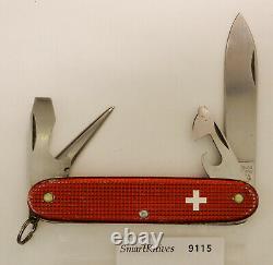 Victorinox Pioneer Swiss Army knife (red)- vintage old cross very good #9115
