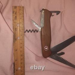 Victorinox RANGER WOOD 55 Swiss Army Knife 10-function Multitool R878