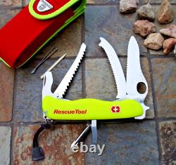 Victorinox RESCUE TOOL YELLOW Authentic and Original Swiss Army Knife New