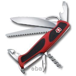 Victorinox Ranger 79 M Grip Swiss Army Knife, 12 Functions, Swiss Made Pocket