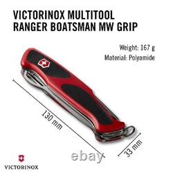 Victorinox Ranger 79 M Grip Swiss Army Knife, 12 Functions, Swiss Made Pocket