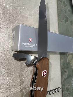 Victorinox Rangerwood 55 Walnut Big Swiss Army Knife Multiple Functions NEW